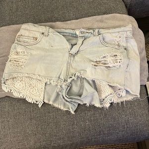 Jean shorts